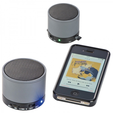 Logo trade promotional giveaways picture of: Mini Bluetooth speaker HAWICK