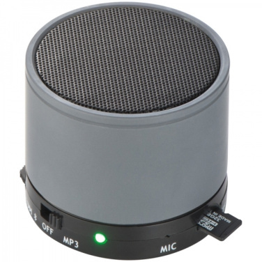 Logo trade corporate gifts picture of: Mini Bluetooth speaker HAWICK