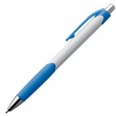 Logo trade corporate gifts image of: Plastic ballpen MAO