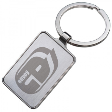 Logo trade business gifts image of: Keyring FLINT