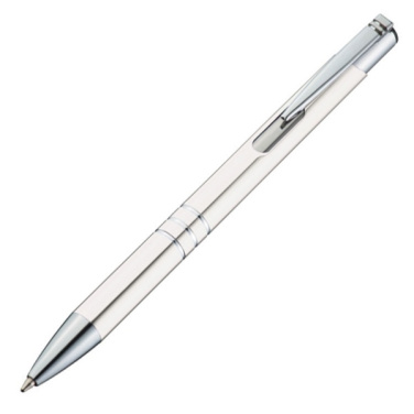 Logo trade advertising product photo of: Metal ballpen ASCOT