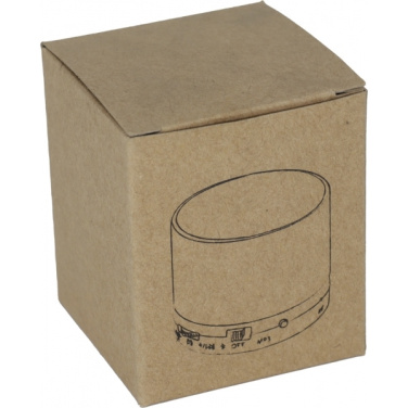 Logo trade promotional merchandise picture of: Bluetooth speaker TAIFUN