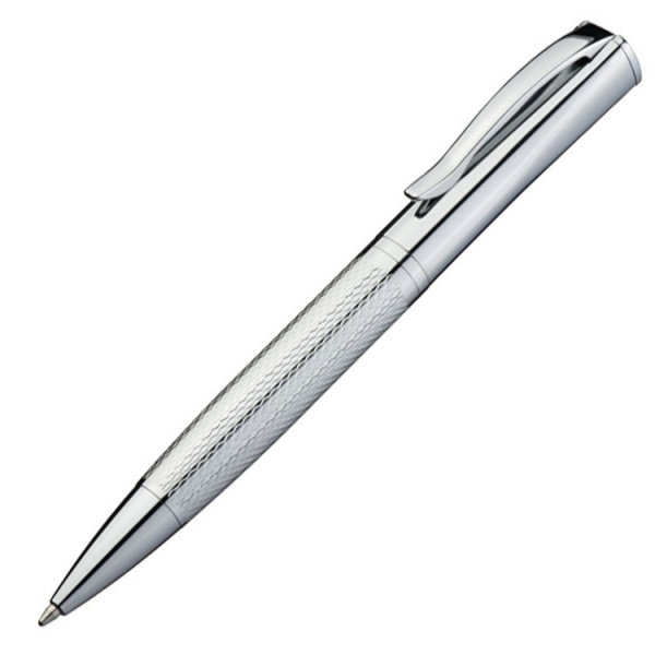 Logo trade advertising product photo of: Metal ballpen CHESTER