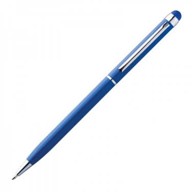 Logo trade business gifts image of: Metal ballpen with touch pen NEW ORLEANS