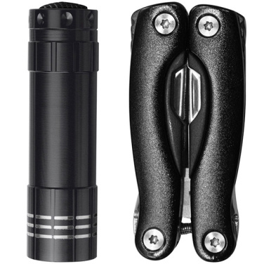 Logo trade promotional giveaway photo of: Set torch and multitool OAKLAND