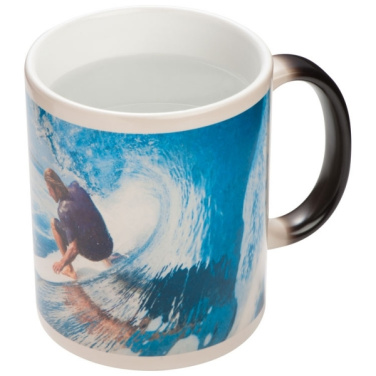 Logotrade promotional giveaway picture of: Colour-changing sublimation mug SIRMIONE 300 ml