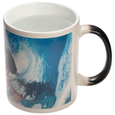 Logo trade promotional items picture of: Colour-changing sublimation mug SIRMIONE 300 ml