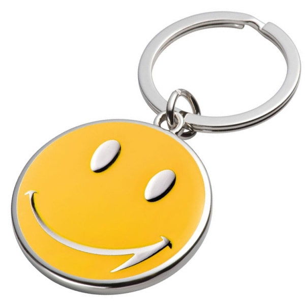 Logotrade corporate gift picture of: Keyring SMILE