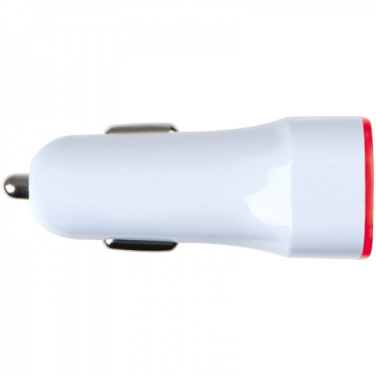 Logo trade promotional giveaways image of: USB charging adapter KFZ FRUIT