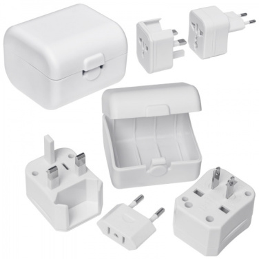 Logo trade corporate gift photo of: Travel adapter PERU