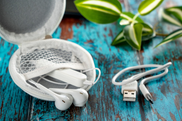 Logo trade promotional item photo of: Bluetooth headphones ALTEA