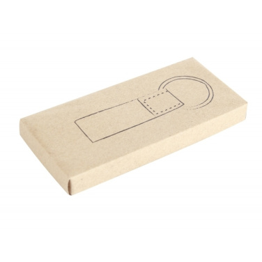 Logo trade promotional products image of: Keyring with mirror effect PENRITH