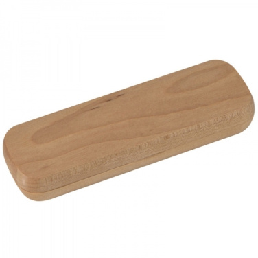 Logotrade promotional item image of: Wooden writing set ballpen and roller INDIANAPOLIS
