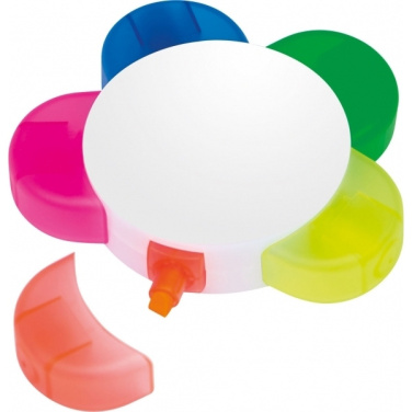 Logo trade business gifts image of: Highlighter 5in1 BUTTERWORTH