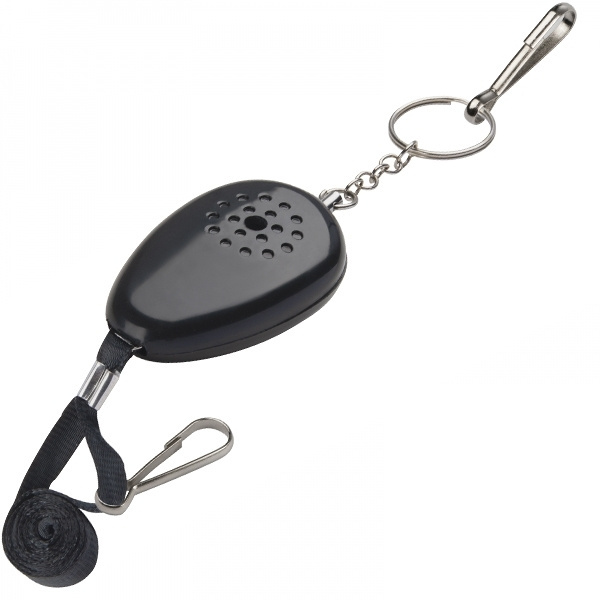 Logotrade promotional items photo of: Keyring with alarm function OVADA