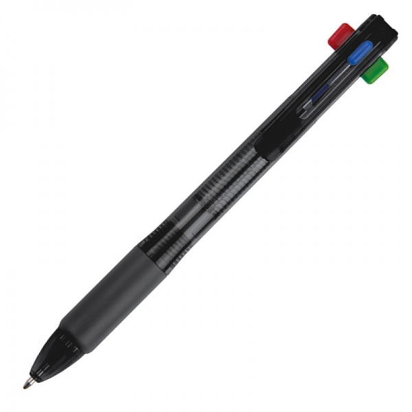 Logotrade advertising products photo of: Plastic ballpen 4in1 NEAPEL