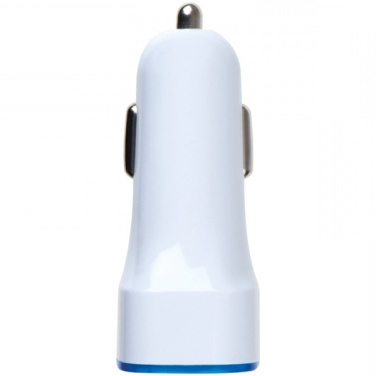 Logo trade promotional giveaways image of: USB charging adapter KFZ FRUIT