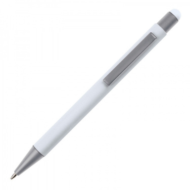Logo trade promotional items picture of: Metal ballpen touch pen soft touch SALT LAKE CITY