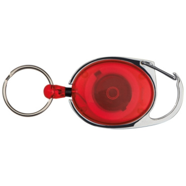 Logotrade promotional item image of: Ski-Pass with Carabiner Keyring EMPLOYEE