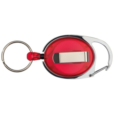 Logo trade promotional item photo of: Ski-Pass with Carabiner Keyring EMPLOYEE