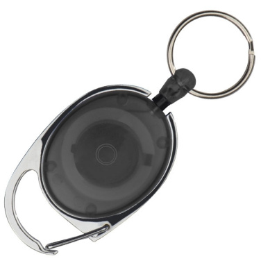 Logotrade promotional item picture of: Ski-Pass with Carabiner Keyring EMPLOYEE