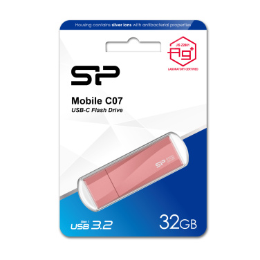 Logotrade promotional merchandise photo of: PENDRIVE SILICON POWER MOBILE - C07 3.2 32GB