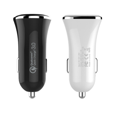 Logotrade promotional merchandise picture of: Car charger (Qualcomm Quick Charge 3.0)