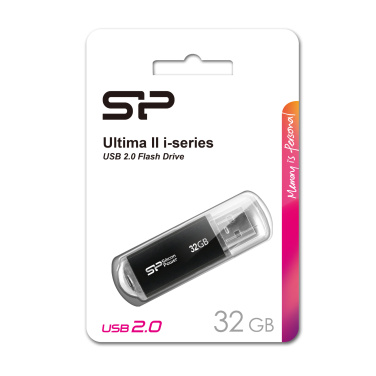 Logo trade corporate gifts picture of: Pendrive Silicon Power Ultima II i-series 2.0