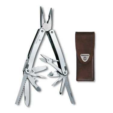 Logo trade promotional items picture of: SwissTool Spirit X - 25 tools Victorinox