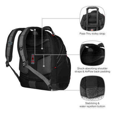 Logotrade promotional gift image of: Backpack Wenger Synergy 16''