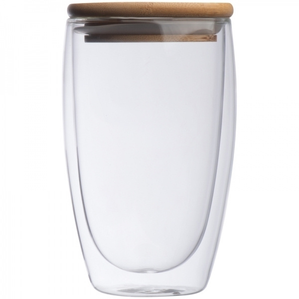 Logotrade advertising products photo of: Double-walled glass ZAKOPANE 500 ml