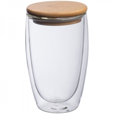 Logotrade promotional merchandise photo of: Double-walled glass ZAKOPANE 500 ml