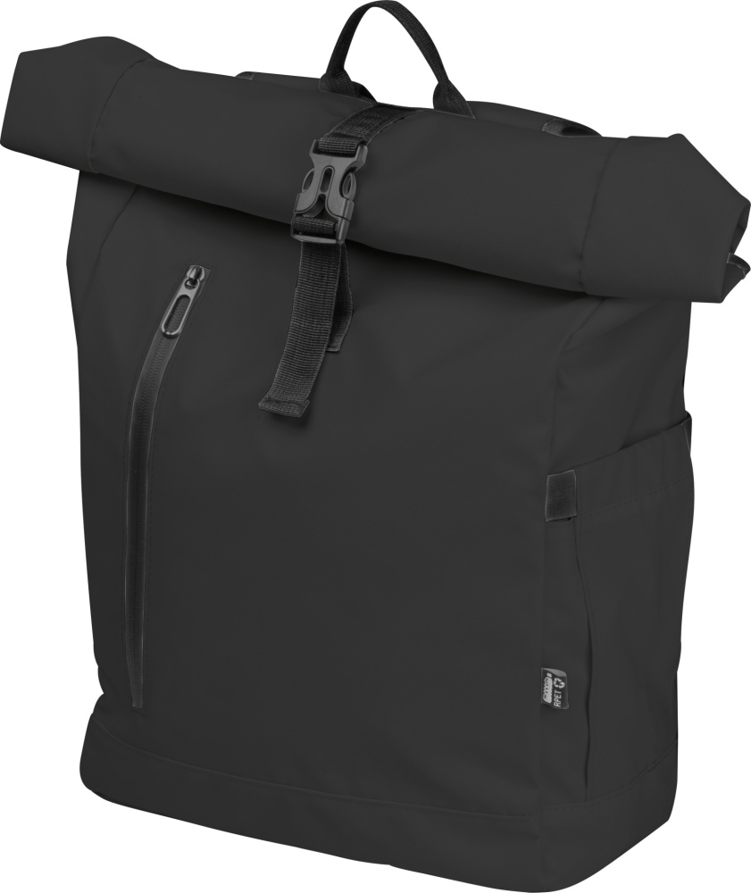 Logo trade promotional giveaways image of: RPET backpack OKLAHOMA CITY