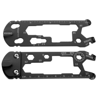Logotrade business gifts photo of: Bike tools INARI Schwarzwolf