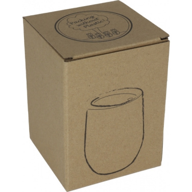Logotrade corporate gifts photo of: Stainless steel mug with wooden look BRIGHTON 380 ml