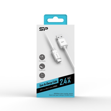 Logotrade promotional giveaway image of: Data transfer cable LK10 Type - C Quick Charge 3.0