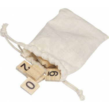 Logo trade promotional merchandise image of: Wooden counting game LIBEREC