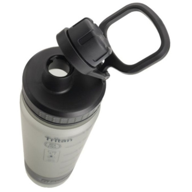Logotrade promotional merchandise image of: Drinking Bottle KIBO 800 ml Schwarzwolf