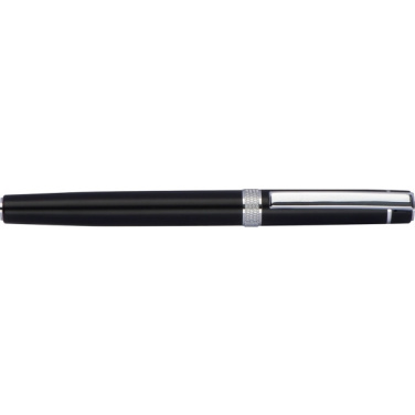 Logo trade promotional giveaway photo of: Metal writing set KARLOVAC