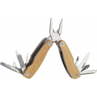 Logotrade corporate gift picture of: Multifunction tool bamboo LEEDS