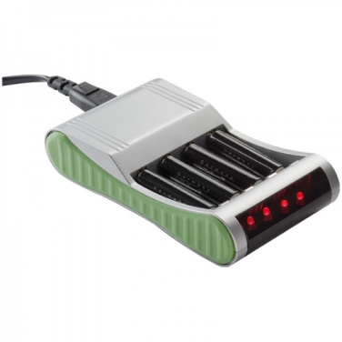 Logotrade promotional giveaway image of: Battery charger THUNDER BAY