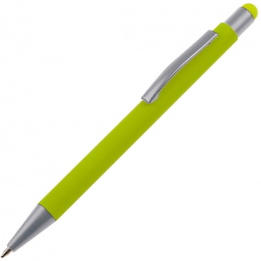 Logo trade advertising products picture of: Metal ballpen touch pen soft touch SALT LAKE CITY