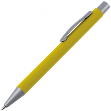 Logotrade promotional gift picture of: Metal ballpen soft touch ABU DHABI