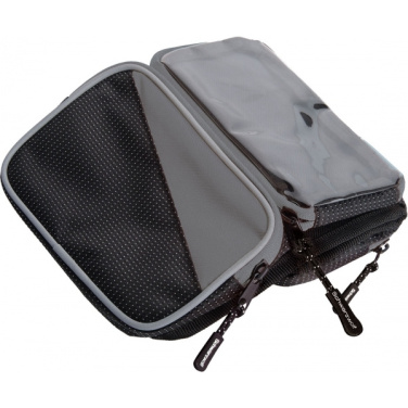Logo trade promotional giveaways image of: Bicycle bag SABANA Schwarzwolf