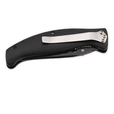 Logotrade promotional merchandise picture of: Folding knife STYX Schwarzwolf