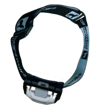 Logotrade promotional product image of: Head lamp TRONADOR Schwarzwolf