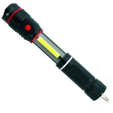 Logo trade promotional merchandise photo of: Flashlight BIWA Schwarzwolf