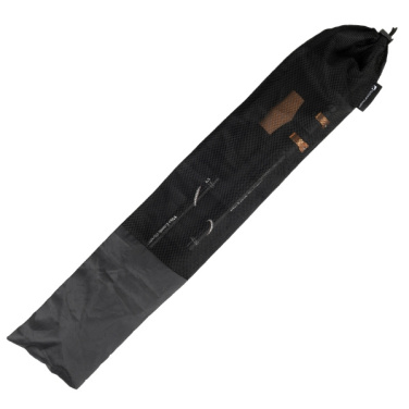 Logo trade corporate gifts image of: Trekking poles DENALI Schwarzwolf