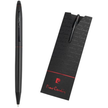 Logo trade corporate gifts image of: Metal ballpoint pen, touch pen RENDOME Pierre Cardin