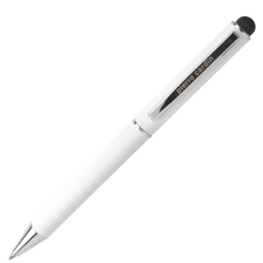 Logo trade promotional items picture of: Metal ballpoint pen, touch pen, soft touch CLAUDIE Pierre Cardin